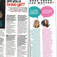 Quizzes in Seventeen, July 1999 v. Seventeen, July/August 2017